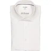 Olymp Luxor Jersey Stretch Overhemd 24/Seven Wit
