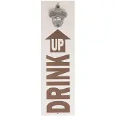 COSY&TRENDY FLESOPENER WANDBORD DRINK UP 40X11.5XH3CM