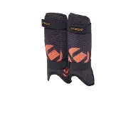 Brabo F3 Shinguard Mesh LW Junior Zwart - Oranje 3XS