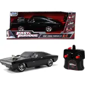 Jada Voiture radiocommandée Fast and Furious Dodge Charger Noir