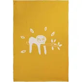 Briljant Baby Jungle Dusk Ledikantdeken - 100x150 - Yellow