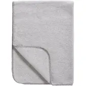 Meyco Baby Uni ledikant deken - geweven - grey melange - 100x150cm - 1.0 TOG