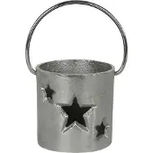 Spiru Aluminium Windlicht Sterren (12 cm)