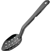 Vogue Serveerlepel met gaatjes zwart 27cm