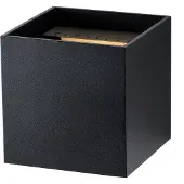 Gardenlights Wandlamp Mauri Zwart 10 X 10 X 10 Cm