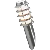 Konstsmide Trento 7560-000 Buitenlamp (wand) Spaarlamp, LED E27 11 W RVS