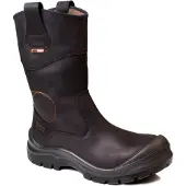 No Risk Werklaars Crowheart teddy Gevoerd XW Metaalvrij S3 | Zwart | Maat 41 - 00.071.030.41