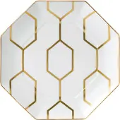 Wedgwood Arris bord Ø 23 cm wit
