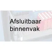 Sistec Brandwerende archiefkast Afsluitbaar binnenvak TS4
