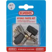 Elvedes M9x1.25 + M6 Magura Mt2 Hydraulische Onderdelenset
