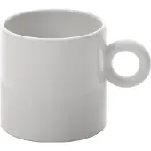 Alessi Dressed espressokop 70 ml porselein wit