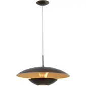 Eglo Nuvano Hanglamp - 1 Lichts - E27 - Ø480mm. - Bruin Goud