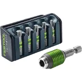 Festool BT-IMP SORT3 6-delige Bitset In Cassette - PZ/TX
