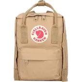 Fjällräven Rugzak 'Kanken' camel / rood / wit