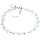 Ixxxi Armband Malediven Blauw - Zilver