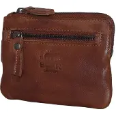 Bear design Sleuteletui met Creditcardvakjes Carrie Cognac