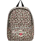 Beagles Leo Rugzak Kinderen - Schooltas voor laptop tot 13,3 inch - Kinderrugzak van Nylon en Polyester met ritssluiting - Grijs