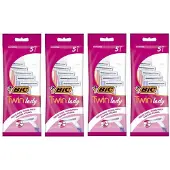 BIC Twin Lady Wegwerpscheermesjes - 20 mesjes (4x5)