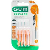 Gum Trav-Ler 0.9 mm oranje - 4+1 Gratis