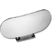 Oem Marine Water Ski Chromed Rearview Mirror Transparant 184 x 82 mm