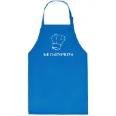 Funnies Schort voor kinderen keukenprins blauw
