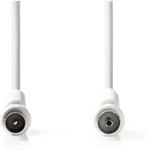 Nedis Coax kabel - - 3 meter (Digitaal, 100 dB, Wit)