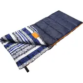 Dutch Mountains Slaapzak Goeree XL - Extra groot 220x90cm - Katoenen binnenkant - Aanritsbaar - Tochtstrip en compressiehoes