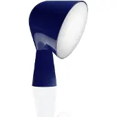 Foscarini Design tafellamp Binic, blauw, Woon-/ Eetkamer, Kunststof, Design, tafellamp