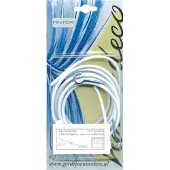 Antex Spiraaldraad set met bevestigers/accessoires - 2,5 meter