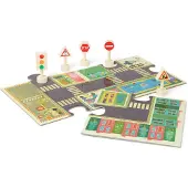 Djeco Puzzle 24 pièces La ville