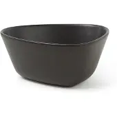 Lind DNA Curve Stoneware kom M 20x22 cm Black