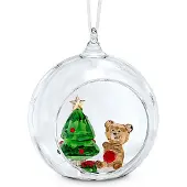 Swarovski Joyful Christmas Scene kerstbal 8 cm
