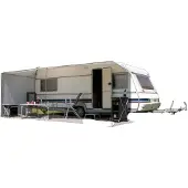 Eurotrail Schuifluifel Caravan 700 X 240 Cm Polyester Grijs
