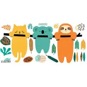 RoomMates muurstickers xl Koalas vinyl 18 stuks