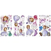 RoomMates muurstickers Sofia the First vinyl 37 stuks