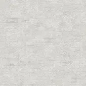 Dutch Wallcoverings Reflets geo grijs/zilver hexagoon (vliesbehang, zilver)