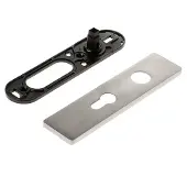 Bouwsales Kortschild rechthoekig ASL roestvaststaal PC55