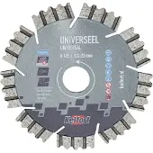 Kelfort Diamantzaagblad 115mm 22.2mm Universeel Premium - 1513816