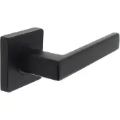 Intersteel Deurkruk Hera op vierkant rozet - mat zwart