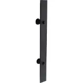 Intersteel Handgreep plat 800x40mm schuifdeur - mat zwart