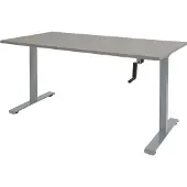 Schaffenburg Dextro Slinger Zit-sta-bureau Rechthoekig T-Voet 1.800 (B) x 800 (D) x 705 (H) mm Melamine