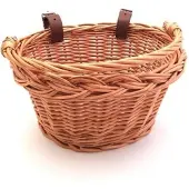Angel Toys rieten fietmandje voor kinderfiets
