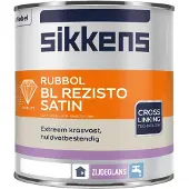 Sikkens Rubbol BL Rezisto Satin | Zijdeglans Lakverf Binnen 1 LTR - Wit