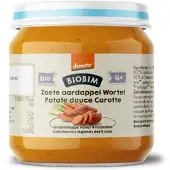 Biobim 6x Groentehapje 4+ mnd Zoete Aardappel & Wortel 125 gr