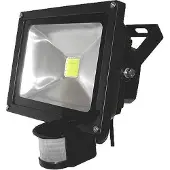 ABC-led 20W LED / PIR schijnwerper Koud Wit / 6500K