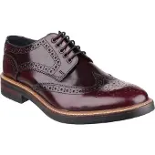 Base london Woburn Leren Heren Bordeaux Brogue Schoenen