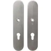 GPF bouwbeslag GPF VH-schilden SKG*** 248x52mm afgerond binnen/ buiten PC72