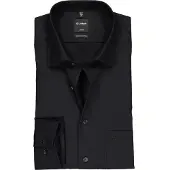 Olymp Luxor Shirt Extra Lange Mouwen Zwart