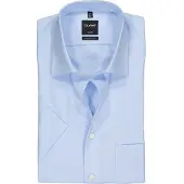 Olymp Luxor Modern Fit Overhemd Korte mouw blauw