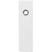 GPF bouwbeslag GPF Gatd links kortschild rechth 169x46x8,5mm BB56 wit